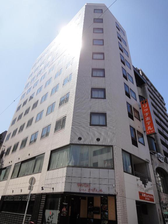 Hiroshima Rich Hotel Exteriör bild